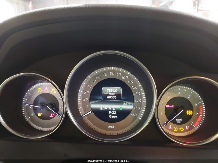 2013 Mercedes-Benz C 250 Sport VIN: WDDGF4HB9DR251262 Lot: 43972391