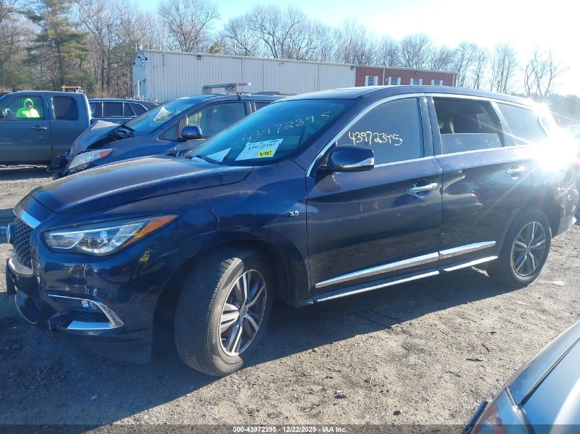 2018 Infiniti Qx60 VIN: 5N1DL0MM1JC519348 Lot: 43972395