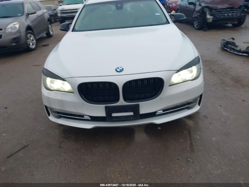 2013 BMW 750Li VIN: WBAYE8C51DD132349 Lot: 43972407