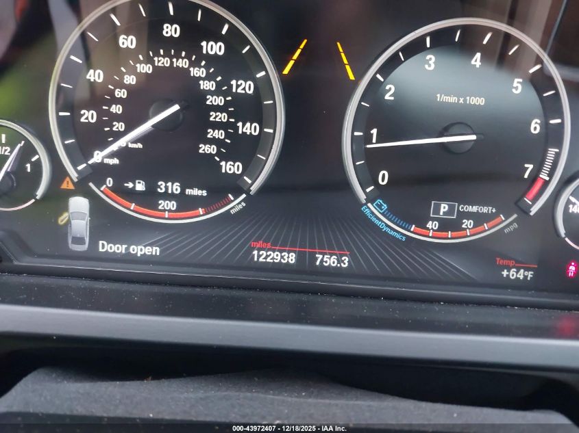 2013 BMW 750Li VIN: WBAYE8C51DD132349 Lot: 43972407