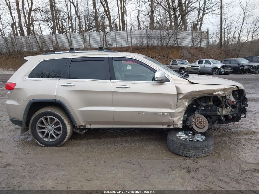 2014 Jeep Grand Cherokee Limited VIN: 1C4RJFBGXEC565993 Lot: 43972417