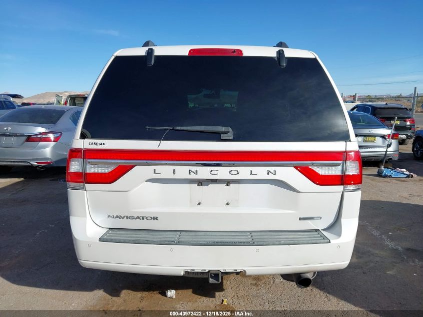 2016 Lincoln Navigator Select VIN: 5LMJJ2HT9GEL09869 Lot: 43972422