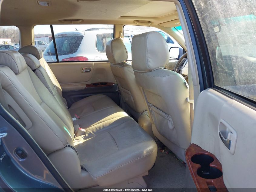 2006 Toyota Highlander Hybrid Limited V6 VIN: JTEDW21A360002820 Lot: 43972428