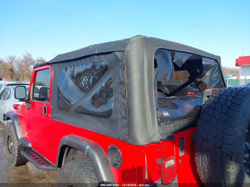 2004 Jeep Wrangler Unlimited VIN: 1J4FA49S54P803669 Lot: 43972430