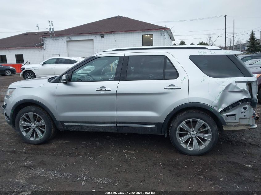 2018 Ford Explorer Limited VIN: 1FM5K8F89JGA70306 Lot: 43972432
