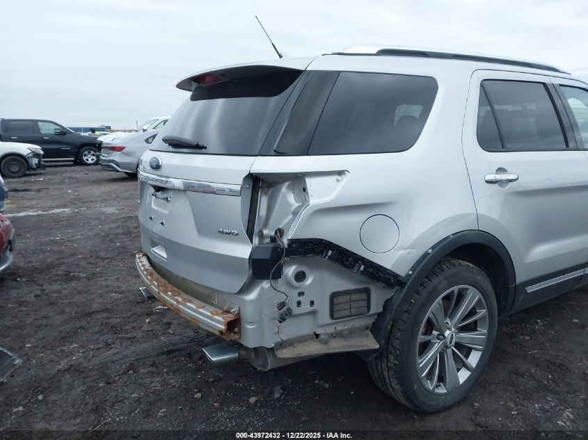 2018 Ford Explorer Limited VIN: 1FM5K8F89JGA70306 Lot: 43972432