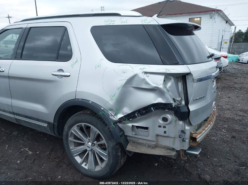 2018 Ford Explorer Limited VIN: 1FM5K8F89JGA70306 Lot: 43972432