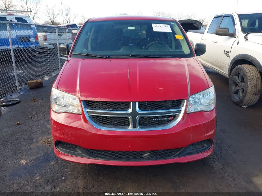 2014 Dodge Grand Caravan Se VIN: 2C4RDGBG3ER361461 Lot: 43972437