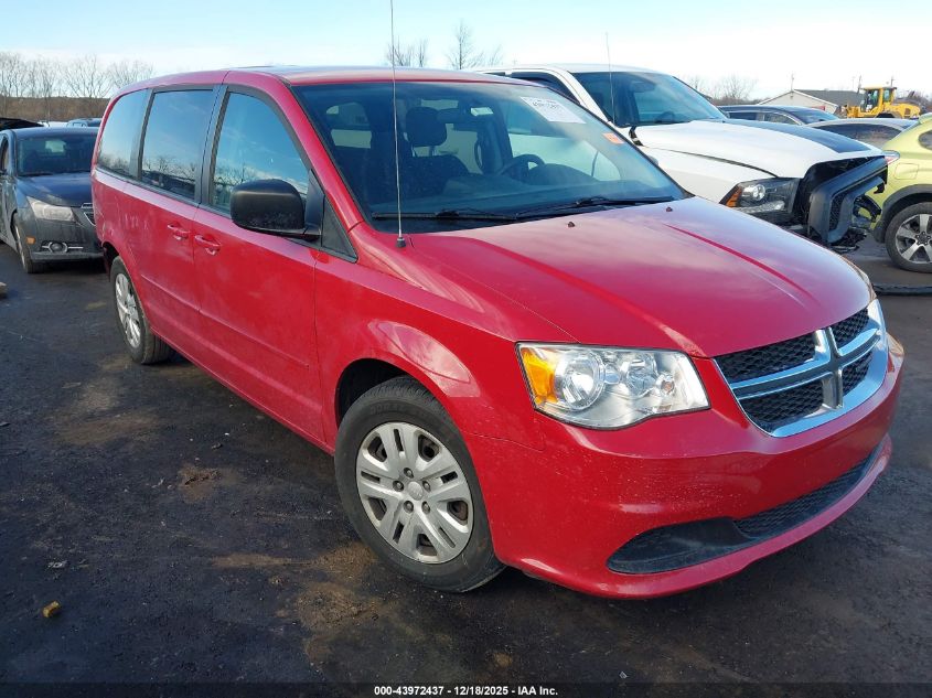 2014 Dodge Grand Caravan Se VIN: 2C4RDGBG3ER361461 Lot: 43972437