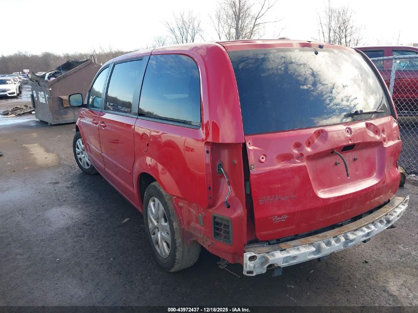 2014 Dodge Grand Caravan Se VIN: 2C4RDGBG3ER361461 Lot: 43972437