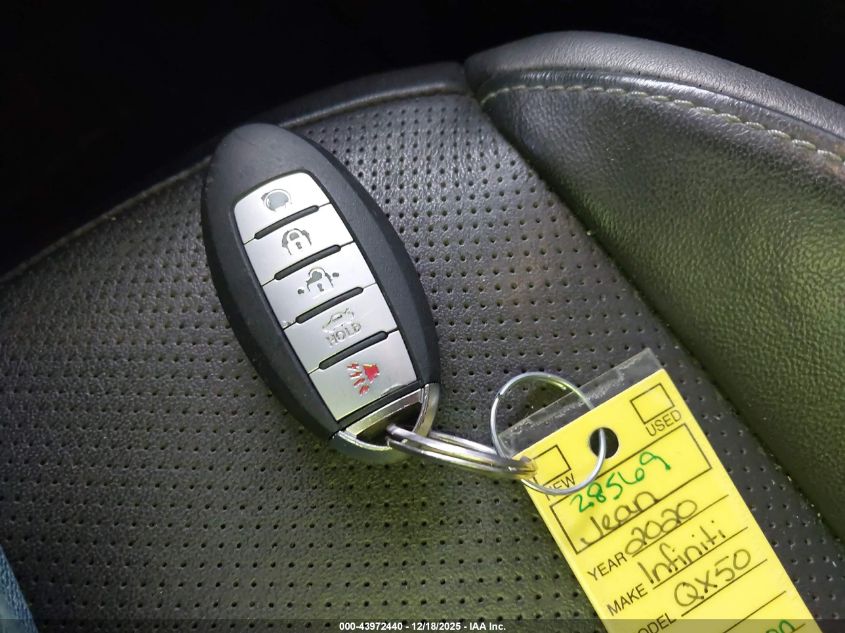2020 Infiniti Qx50 Essential VIN: 3PCAJ5M14LF100707 Lot: 43972440
