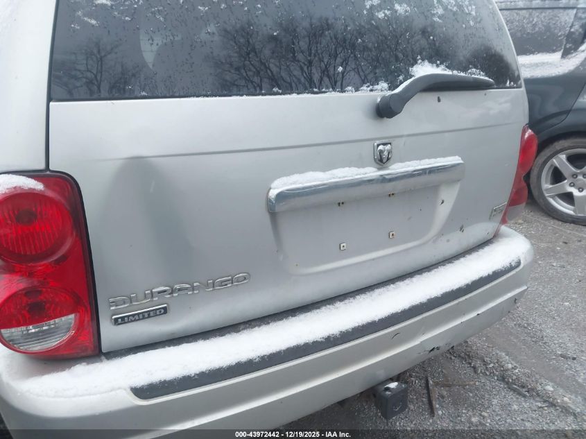2005 Dodge Durango Limited VIN: 1D4HB58D05F609761 Lot: 43972442