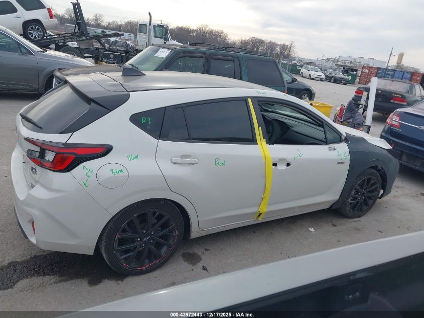 2024 Subaru Impreza Rs 5-Door VIN: JF1GUHJC4R8270220 Lot: 43972443