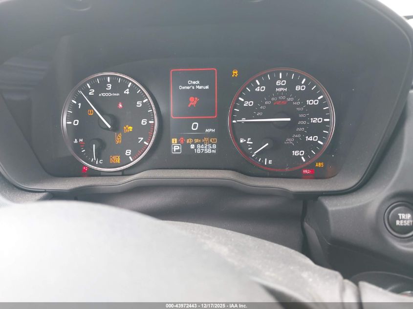 2024 Subaru Impreza Rs 5-Door VIN: JF1GUHJC4R8270220 Lot: 43972443