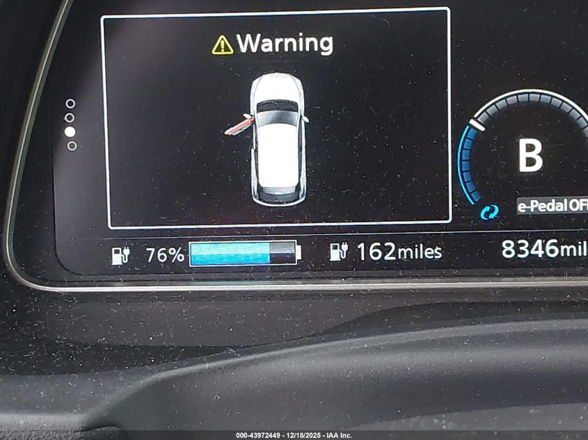 2025 Nissan Leaf Sv Plus VIN: 1N4CZ1CV4SC560367 Lot: 43972449