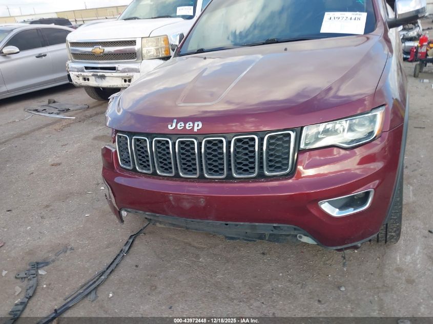 2018 Jeep Grand Cherokee Limited 4X2 VIN: 1C4RJEBG6JC168754 Lot: 43972448