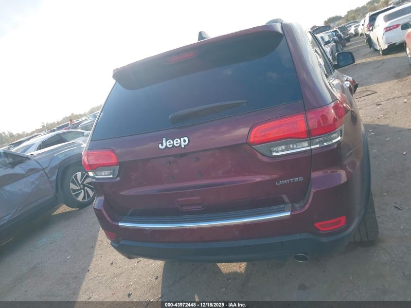 2018 Jeep Grand Cherokee Limited 4X2 VIN: 1C4RJEBG6JC168754 Lot: 43972448