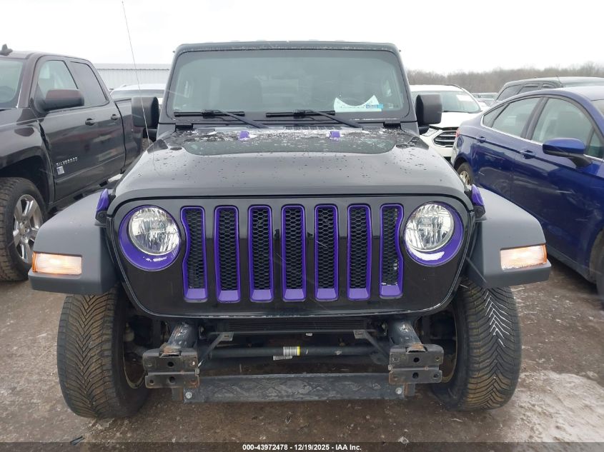 2018 Jeep Wrangler Unlimited Sport 4X4 VIN: 1C4HJXDN2JW221080 Lot: 43972478