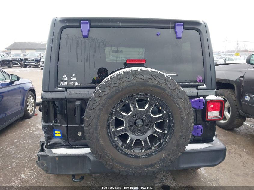 2018 Jeep Wrangler Unlimited Sport 4X4 VIN: 1C4HJXDN2JW221080 Lot: 43972478