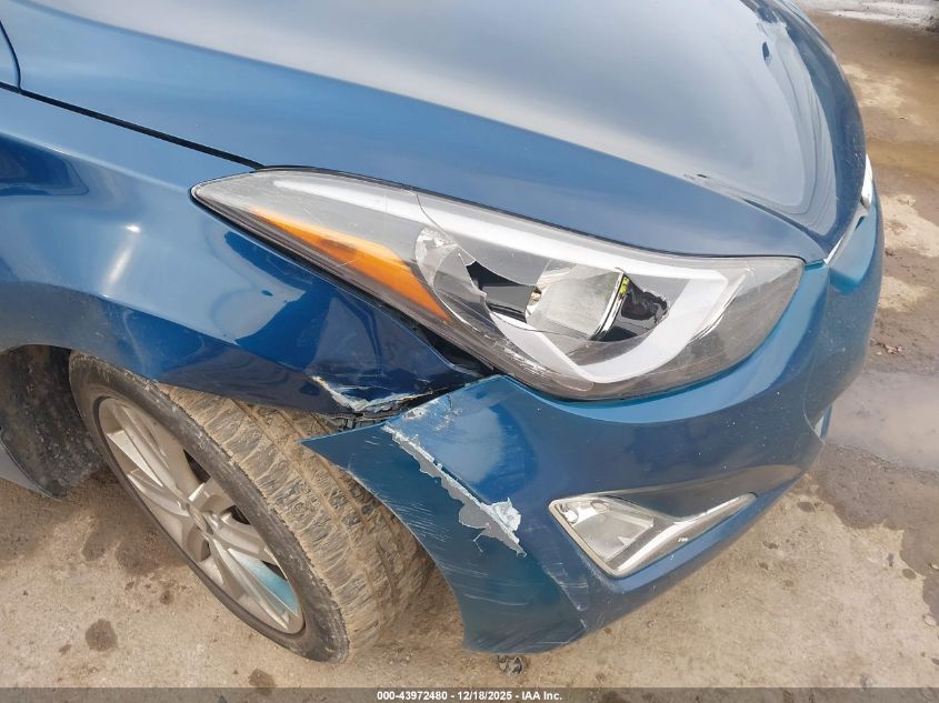 2014 Hyundai Elantra Se (Ulsan Plant) VIN: KMHDH4AE9EU149546 Lot: 43972480