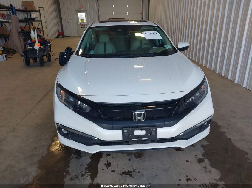 2019 Honda Civic Ex-L VIN: 2HGFC1F77KH650911 Lot: 43972482