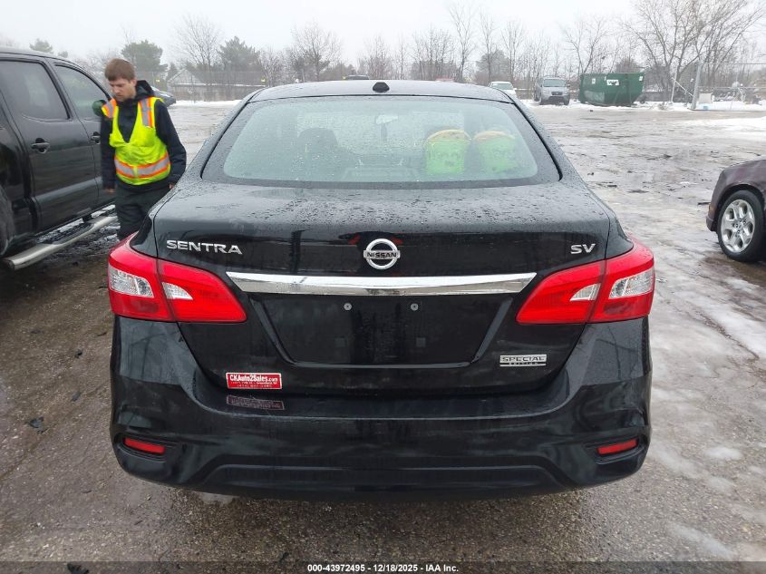 2019 Nissan Sentra Sv VIN: 3N1AB7APXKY455906 Lot: 43972495