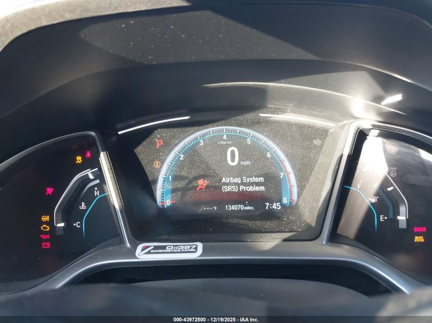 2017 Honda Civic Ex-T VIN: 2HGFC3B39HH360175 Lot: 43972500