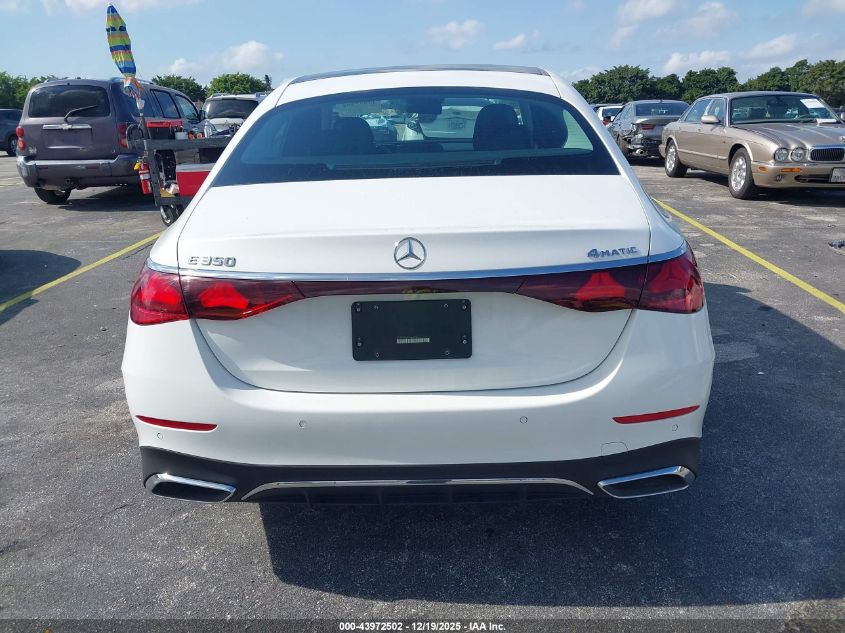 2025 Mercedes-Benz E 350 VIN: W1KLF4HB6SA097751 Lot: 43972502