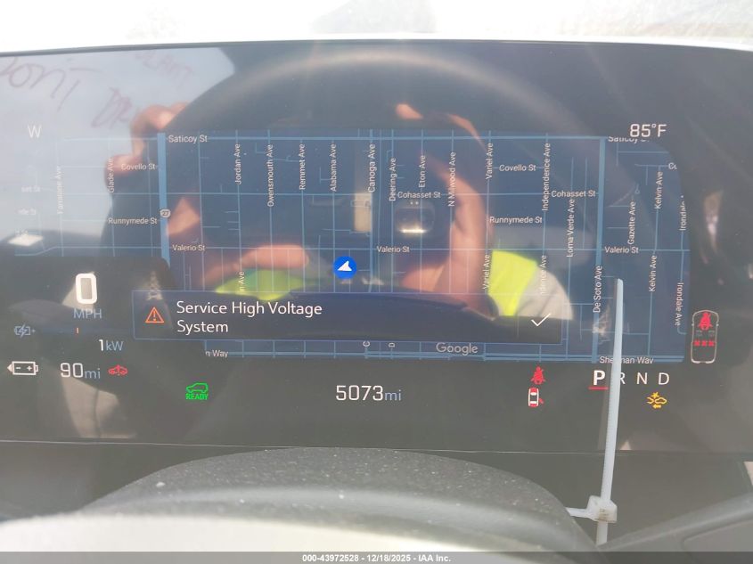 2025 Chevrolet Equinox Ev Lt 1 VIN: 3GN7DMRPXSS197160 Lot: 43972528