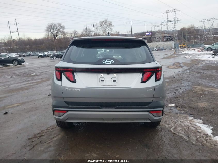 2025 Hyundai Tucson Se VIN: 5NMJACDE0SH536541 Lot: 43972533