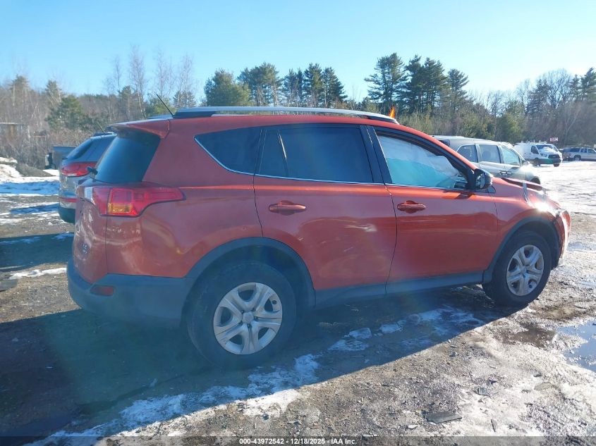 2015 Toyota Rav4 Le VIN: 2T3BFREV6FW255689 Lot: 43972542