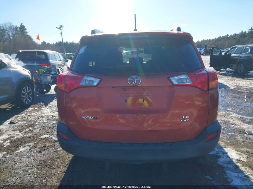 2015 Toyota Rav4 Le VIN: 2T3BFREV6FW255689 Lot: 43972542