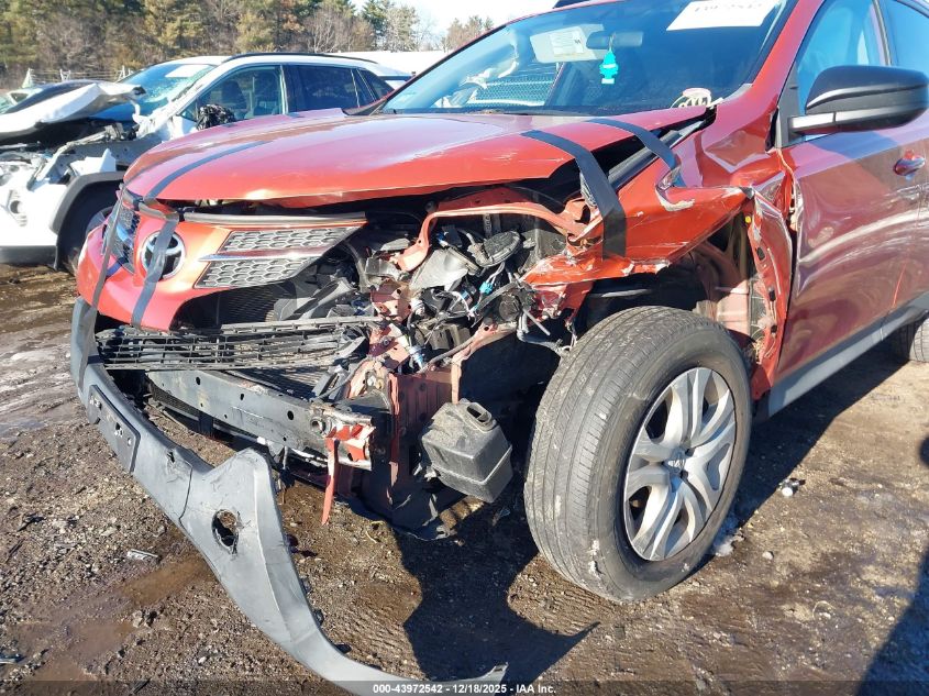 2015 Toyota Rav4 Le VIN: 2T3BFREV6FW255689 Lot: 43972542