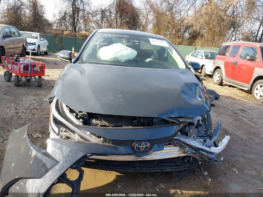 2025 Toyota Corolla Hybrid Le VIN: JTDBCMFE7S3102455 Lot: 43972545
