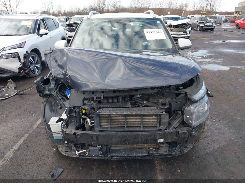 2021 Hyundai Venue Denim VIN: KMHRC8A38MU104087 Lot: 43972546