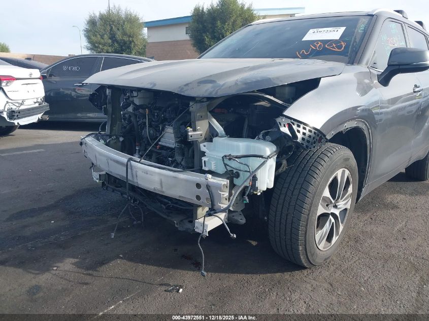 2023 Toyota Highlander Xle VIN: 5TDKDRAH9PS002519 Lot: 43972551