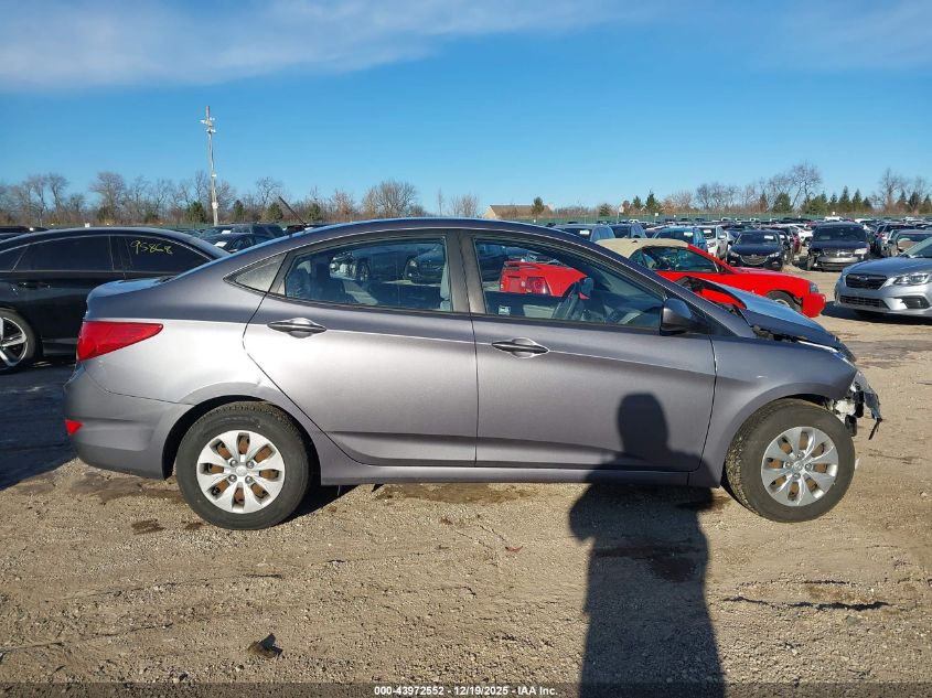 2015 Hyundai Accent Gls VIN: KMHCT4AE1FU925194 Lot: 43972552