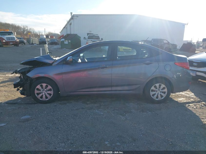 2015 Hyundai Accent Gls VIN: KMHCT4AE1FU925194 Lot: 43972552