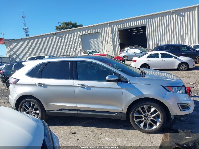2016 Ford Edge Titanium VIN: 2FMPK3K8XGBC29867 Lot: 43972557