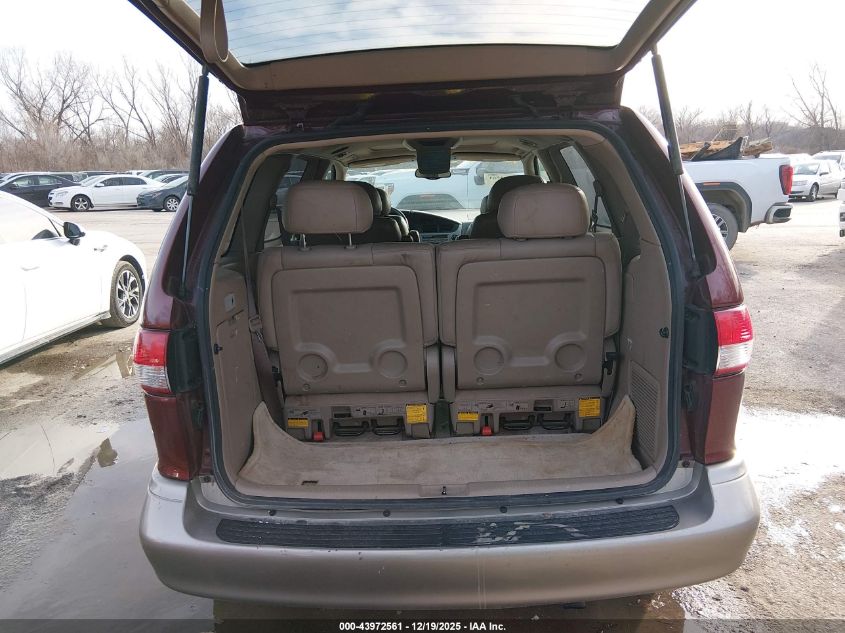 2001 Toyota Sienna Xle VIN: 4T3ZF13C41U364601 Lot: 43972561