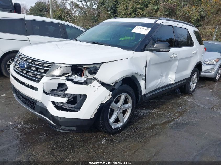 2017 Ford Explorer Xlt VIN: 1FM5K8D82HGD56155 Lot: 43972569