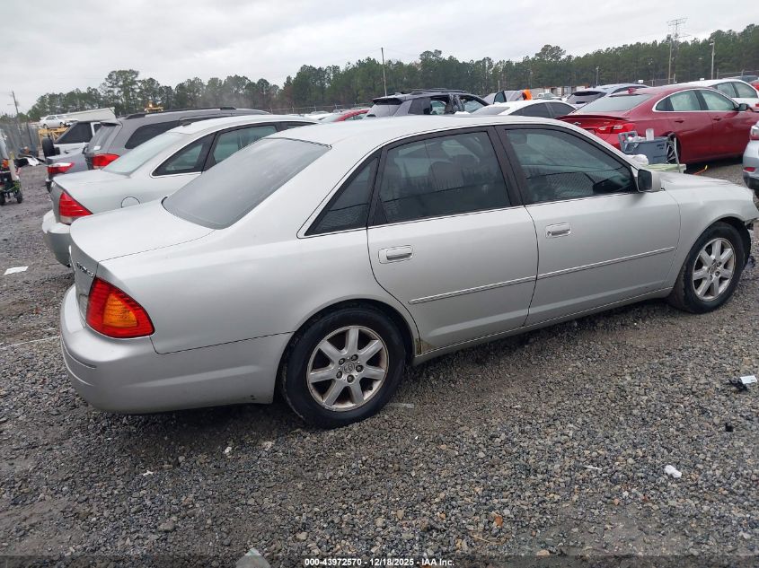 2002 Toyota Avalon Xls VIN: 4T1BF28B02U253089 Lot: 43972570
