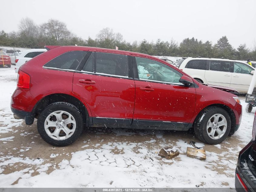 2013 Ford Edge Sel VIN: 2FMDK3JC4DBC11787 Lot: 43972571