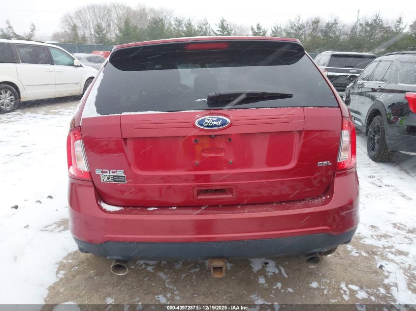 2013 Ford Edge Sel VIN: 2FMDK3JC4DBC11787 Lot: 43972571