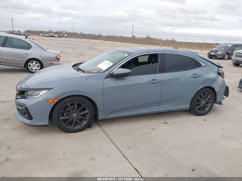 2020 Honda Civic Ex-L VIN: SHHFK7H83LU405572 Lot: 43972575