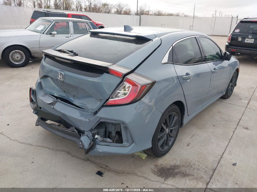 2020 Honda Civic Ex-L VIN: SHHFK7H83LU405572 Lot: 43972575