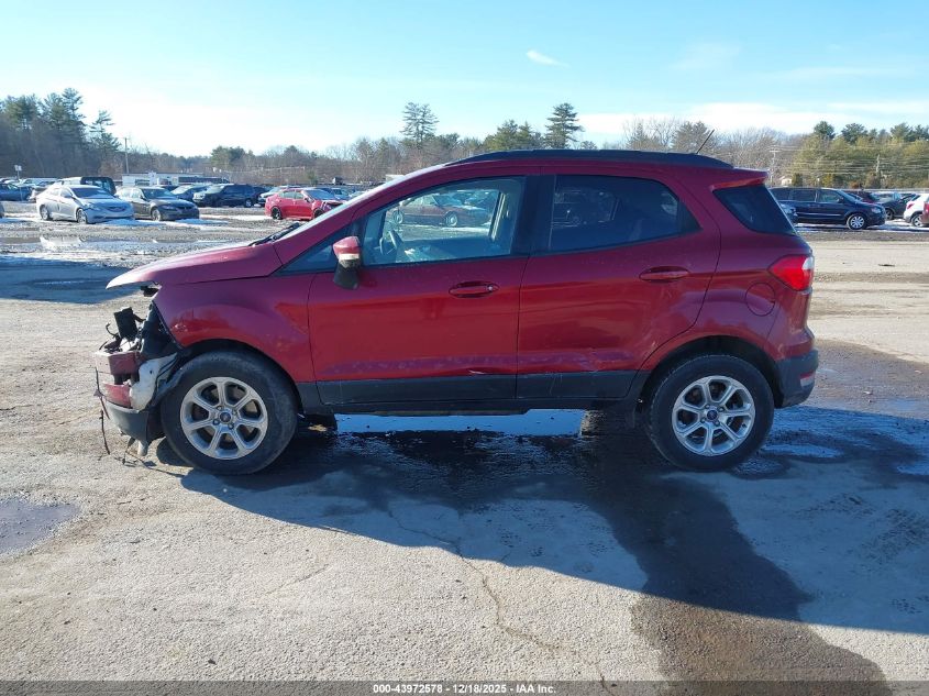 2018 Ford Ecosport Se VIN: MAJ6P1UL1JC203890 Lot: 43972578