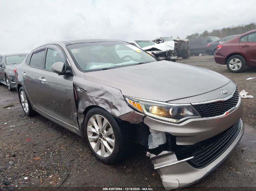 2016 Kia Optima Ex VIN: 5XXGU4L32GG106149 Lot: 43972594