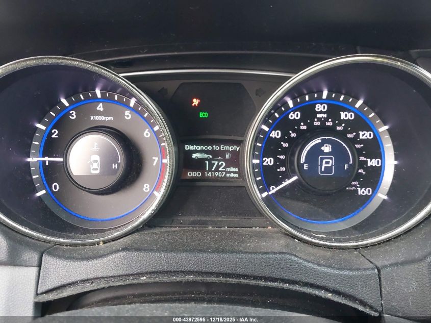 2011 Hyundai Sonata Gls VIN: 5NPEB4AC0BH184796 Lot: 43972595