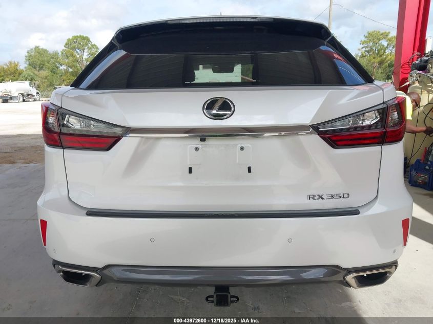 2017 Lexus Rx 350 VIN: 2T2ZZMCA1HC055417 Lot: 43972600